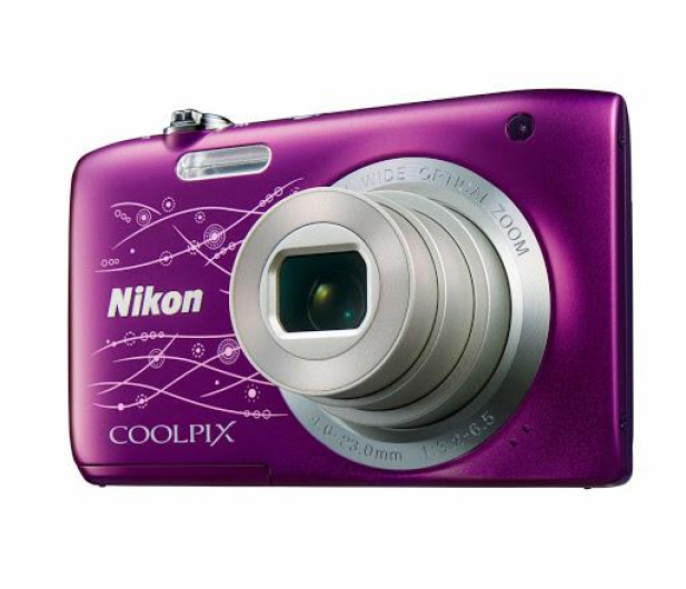 Nikon COOLPIX S2800 fioletowy z ornamentem - 1450815 - zdjęcie 2